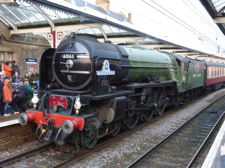 Tornado at Skipton Station